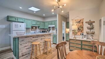 Microwave, oven, stovetop, highchair