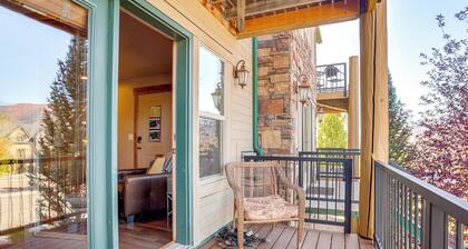 Eden Condo w/ Balcony & Views: Near Ski Slopes!