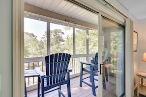 Interior - Private Deck & Pool Access: Southport Resort Condo (St. James)