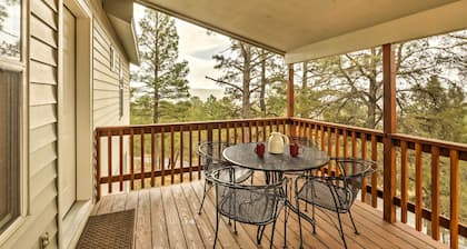 Hillside Haven w/ Deck < 2 Miles to Dwtn Ruidoso!