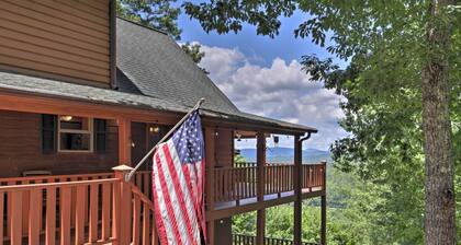 Game Room & Fire Pit: Picturesque Cabin in Murphy