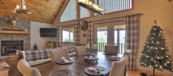 Picturesque Murphy Cabin w/ Fire Pit & Views!