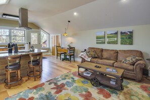 Apartment (1 Bedroom) | Interior - Romantic, Cozy Loft w/ Yard, 5 Miles to Clemson (Central)