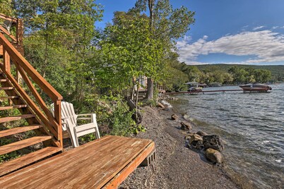 'aunt Al's Place' Home on Canandaigua Lake w/ Deck