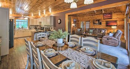 Kayaks & Boat Dock: Lakeside Hot Springs Retreat