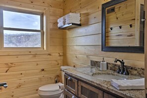 Interior - Hilltop Cabin on 5 Acres w/ Hot Tub & Waterfall! (Bryson City)