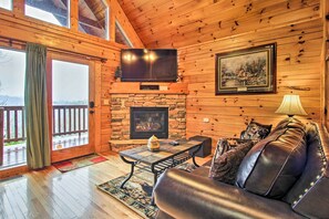 House (1 Bedroom) | Interior - 'breathtaking View' Cabin w/ Game Room & Hot Tub! (Gatlinburg)