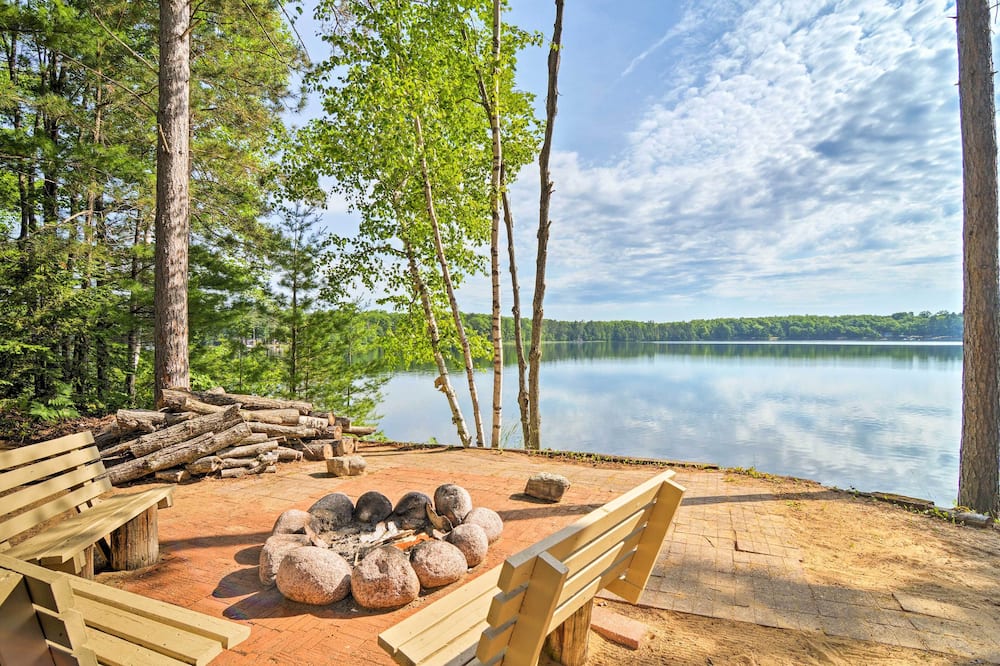 Lakefront Cabin w/ Private Dock & Beach! - Nahma, MI