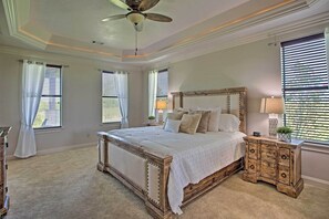 House (6 Bedrooms) | Interior - Home w/ Game Room & Fireplace: 14 Mi to Mckinney! (Blue Ridge)