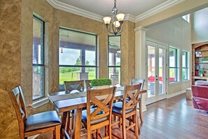 House (6 Bedrooms) | Interior - Home w/ Game Room & Fireplace: 14 Mi to Mckinney! (Blue Ridge)