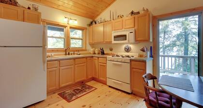 Waterfront Mercer Cabin w/ Wraparound Porch!