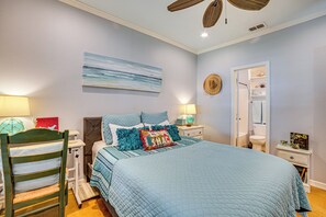 House (1 Bedroom) | Interior - Pet-friendly Lakefront Getaway w/ Hot Tub! (Bullard)