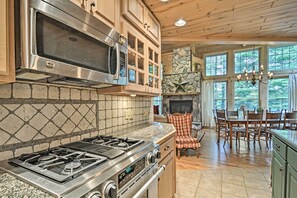 House (3 Bedrooms) | Interior - Rustic + Modern Home W/fire Pit on Tower Pond! (Onaway)
