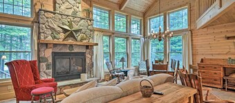 Rustic + Modern Home W/fire Pit on Tower Pond!