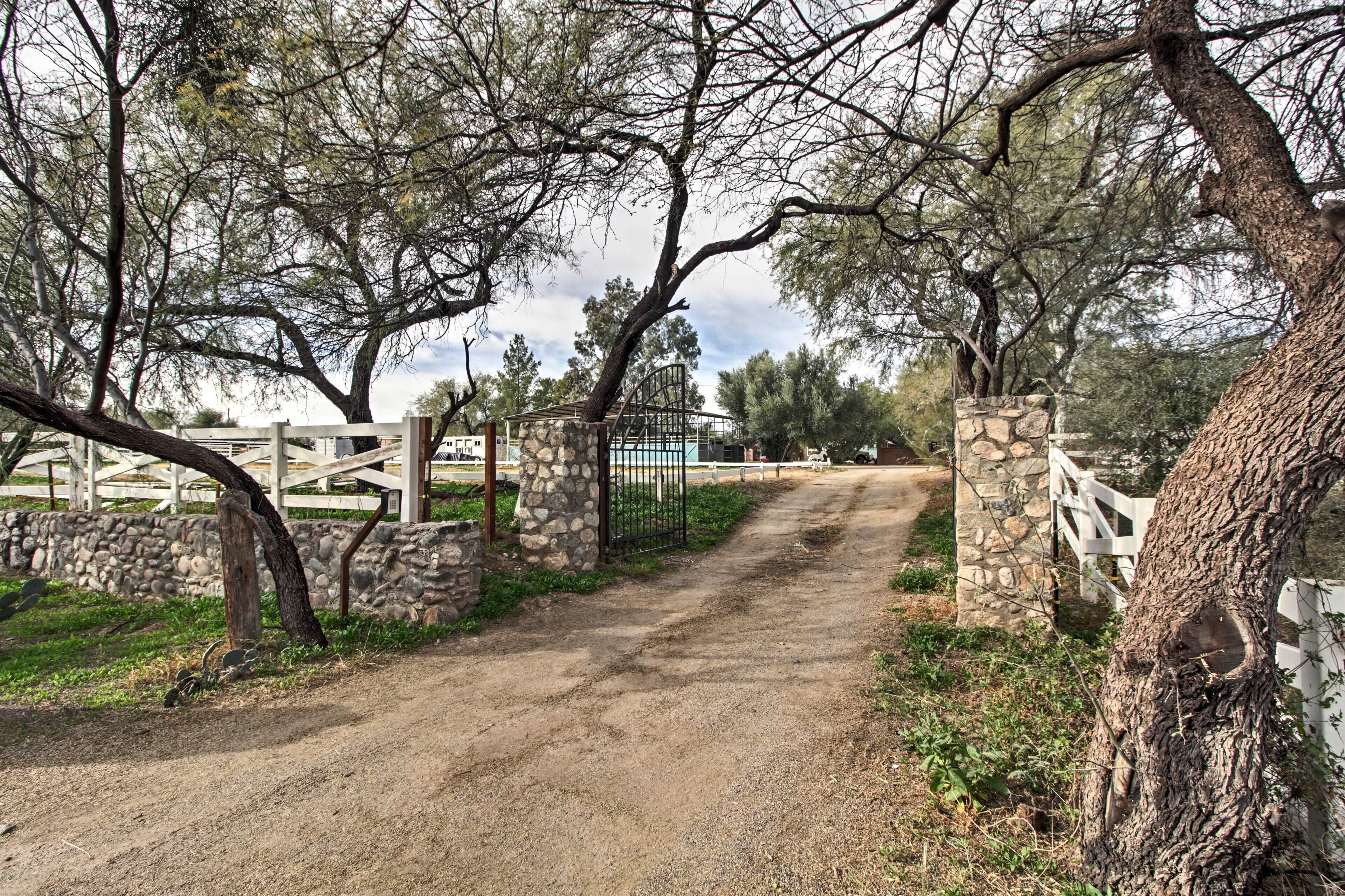 Khuôn viên nơi lưu trú