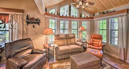 Gateway to Sunrise Resort! Show Low Cabin w/ Deck