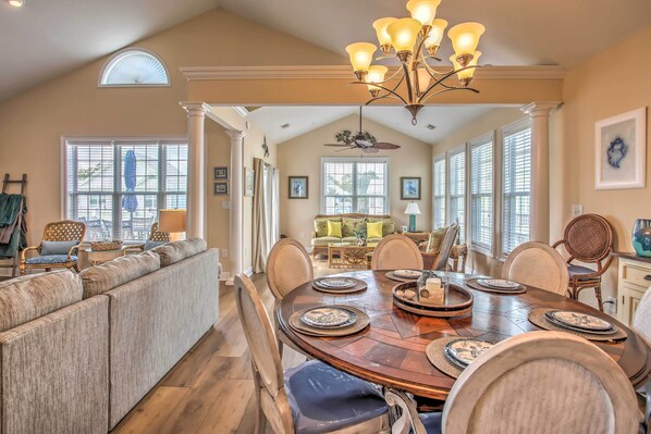 House (5 Bedrooms) | Interior - Home w/ Deck: 1 Mi to Surfside Beach Access! (Murrells Inlet)