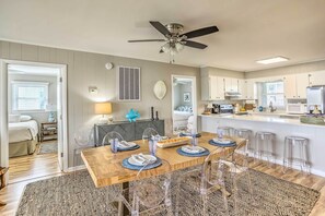 House (4 Bedrooms) | Interior - Waterfront Home w/ Decks, Privacy & Boat Slip (Supply)