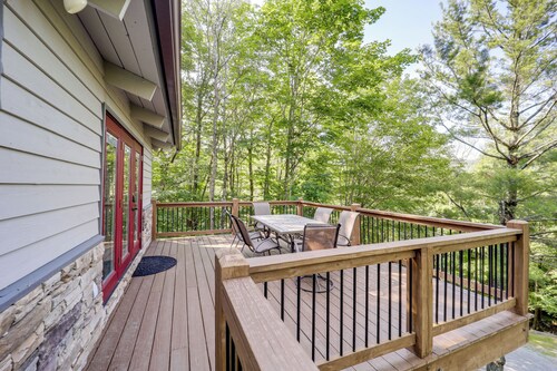 2 Decks, Mountain View: Beech Mountain Cabin!