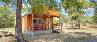 Plantersville Cabin on 50 Acres w/ Pond & Fire Pit