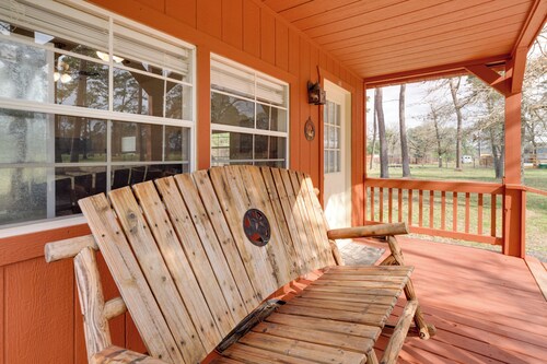 Plantersville Cabin on 50 Acres w/ Pond & Fire Pit