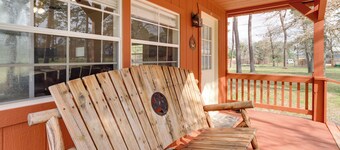 Plantersville Cabin on 50 Acres w/ Pond & Fire Pit