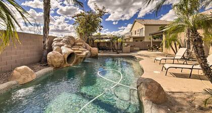 Game Room & Pool w/ Slide: Mesa Oasis!