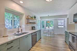 House (3 Bedrooms) | Interior - Modern Boho Gem: Yard + 10 Mi to Baxter Arena (Omaha)