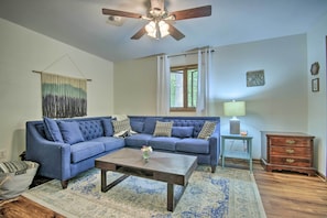 House (3 Bedrooms) | Interior - Mountain Town Adventures Home w/ Fire Pit! (Fort Valley)