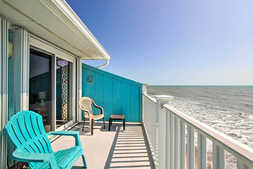 Kure Beach Condo w/ Panoramic Ocean Views!