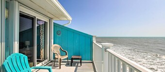 Kure Beach Condo w/ Panoramic Ocean Views!