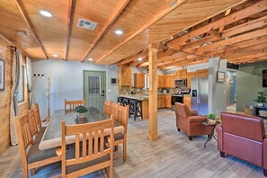 House (3 Bedrooms) | Interior - Cabin in Tonto National Forest: Deck & Views! (Pine)
