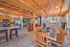 House (3 Bedrooms) | Interior - Cabin in Tonto National Forest: Deck & Views! (Pine)