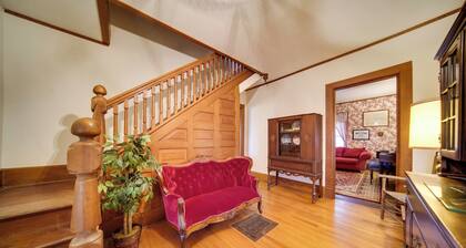 Historic Victorian Farmhouse w/ Porch & Views!