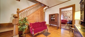 Historic Victorian Farmhouse w/ Porch & Views!