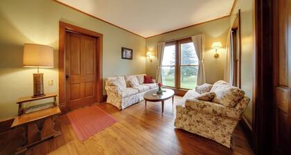 Historic Victorian Farmhouse w/ Porch & Views!