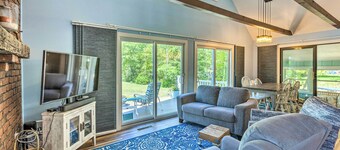 Breezy Silver Lake Getaway: Fishing Dock, Grill!