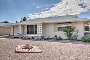 House (2 Bedrooms) | Front of property - Golf Course & Pool Access: Quaint Sun City Home (Sun City)