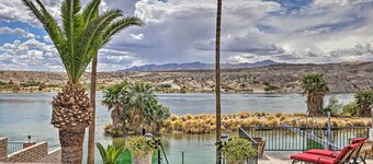 Restful Riverfront Retreat w/ Private Dock + Patio