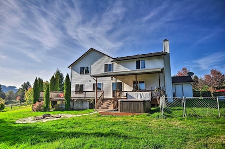 Fachada de la propiedad