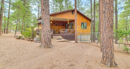 10 Mi to Show Low: Pinetop-lakeside Family Cabin!