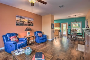 House (1 Bedroom) | Interior - Shared Backyard & Hot Tub: Restful Mesa Retreat! (Mesa)