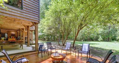Riverfront Cabin w/ Outdoor Oasis in Seminary!