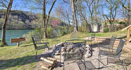 Expansive Cotter Cabin on White River w/ Deck!