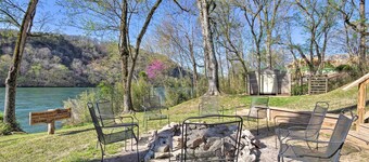 Expansive Cotter Cabin on White River w/ Deck!