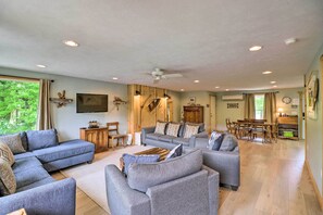 House (4 Bedrooms) | Interior - Expansive Cotter Cabin on White River w/ Deck! (Cotter)