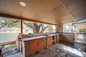 House (5 Bedrooms) | Interior - Rustic & Western House on Lake - Swim & Fish! (Llano)