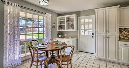 Downtown Boerne Home on Cibolo Creek w/ Fire Pit