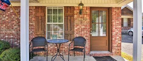 Fachada de la propiedad