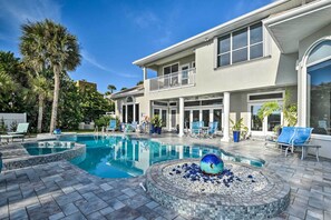 Pool - Stunning Home w/ Heated Pool & River Access! (Ormond Beach)